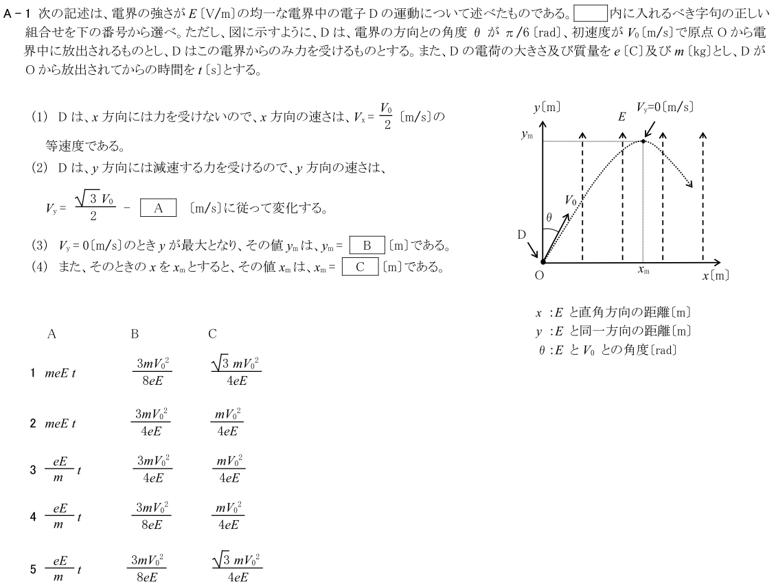 一陸技基礎令和3年07月期第1回A01